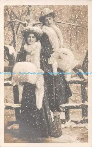 R395338 Zena und Phyllis Dare RP 1906