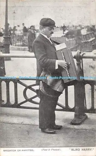 R395417 Brighton Celebrities Blind Harry Past and Present Fenwick 1905