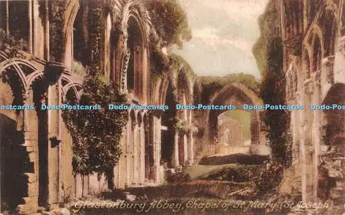 R393414 Glastonbury Abbey Chapel of St Mary St Joseph Friths Serie Nr. 52051