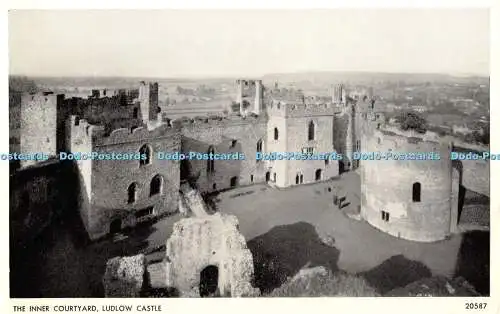 R393418 The Inner Courtyard Ludlow Castle 20587 Salmon