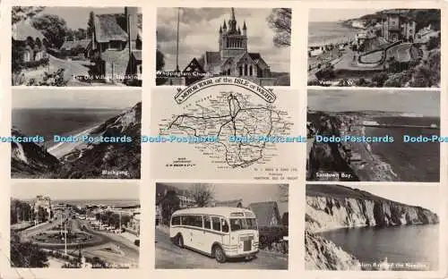R393484 A Motor Tour of the Isle of Wight RP Nigh 1955 Multi View