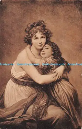 R395633 Louvre Gallery Madame Le Brun and Child Eyre and Spottiswoode Woodbury S