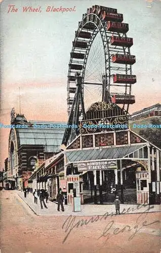 R396006 Blackpool The Wheel Progress Serie 1906