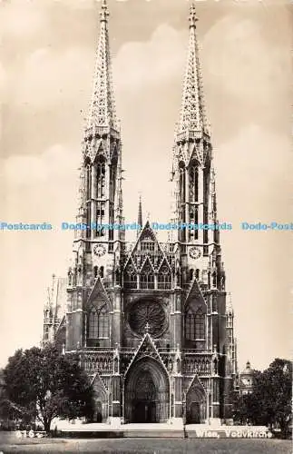 R396028 Wien Votivkirche R Hodina Nachfg H Assmann RP