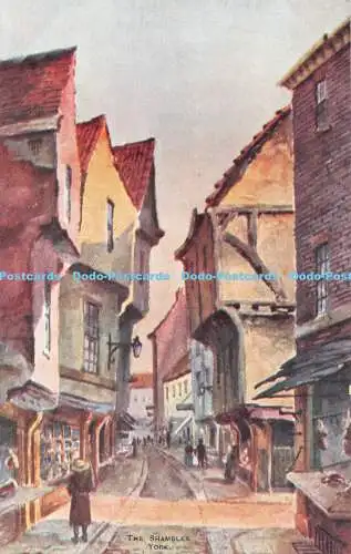 R396081 York The Shambles The Artist Series