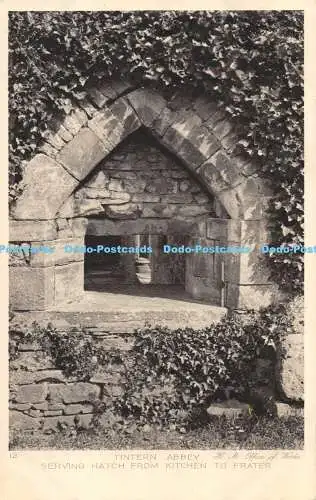 R396282 Tintern Abbey Servierluke von Küche zu Frater Rembrandt Intaglio Pr