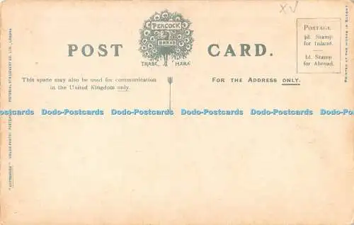 R396430 Arundel Cathedral Bild Briefpapier Pfau Autochrom Serie