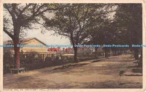 R398891 Leicester Avenue und De Montfort Hall