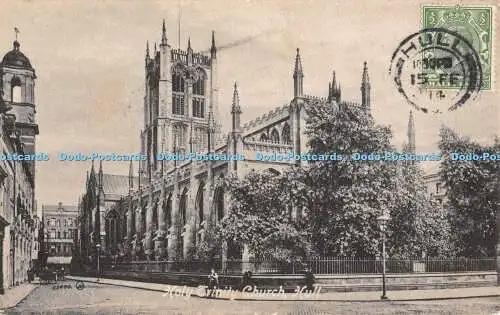 R396899 Rumpf Holly Trinity Church Valentines Serie 1914