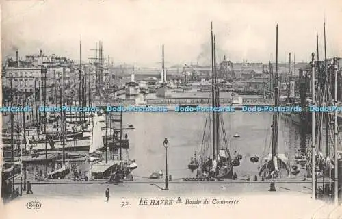 R400916 Le Havre Bassin du Commerce E Le Deley
