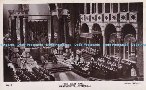 R397039 The High Mass Westminster Cathedral 786 Z J Beagles and Co