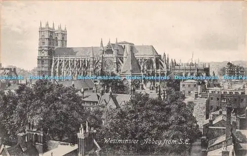 R400941 Westminster Abbey aus der Serie S E Valentines