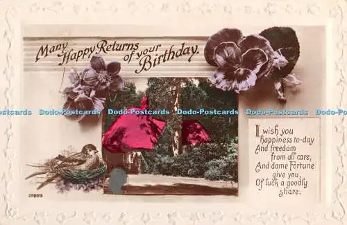 R400989 Viele Happy Returns of Your Birthday RP