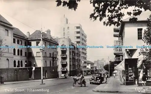 R401074 Johannesburg Twist Street Postkarte