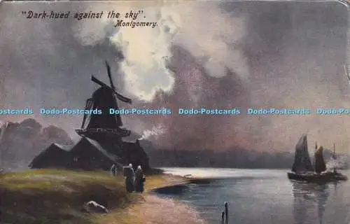 R397225 Dark hued against the sky Montgomery Serie 1775 Alfred Stiebel and Co T