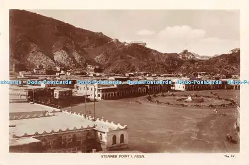R401133 Aden Steamer Point I M S Lehem No 12 Egyptian Cigarettes Factory RP