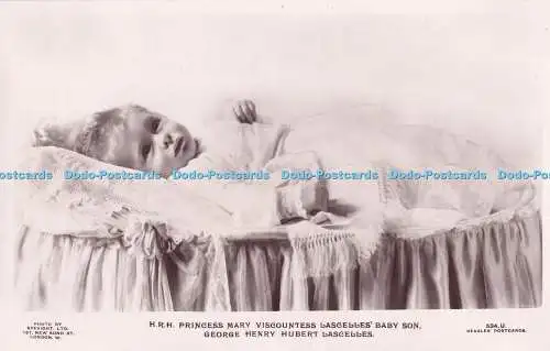 R397380 H R H Prinzessin Mary Viscountess lascelles Baby Sohn George Henry Hubert L