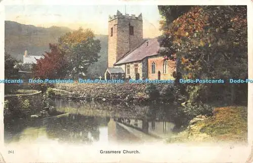 R399479 Grasmere Kirche 261 Postkarte 1904