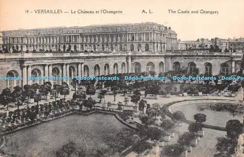 R401360 Versailles Le Chateau et l Orangerie A Leconte