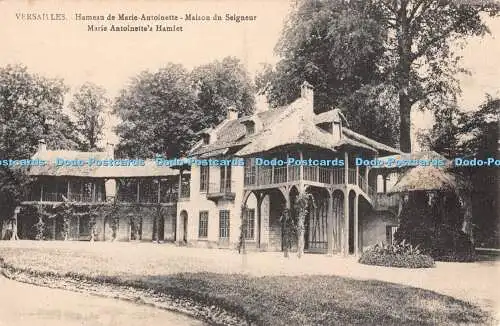 R401368 Versailles Hameau de Marie Antoinette Maison du Seigneur Marie Antoinett