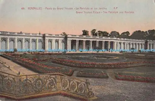 R401382 Versailles Grand Trianon Palace The Peristyle and Gardens A Papeghin