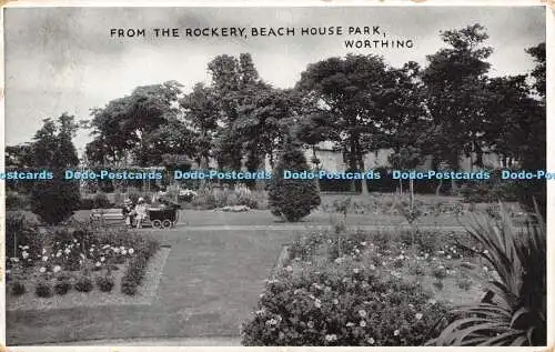 R401406 Worthing From the Rockery Beach House Park E T W Dennis