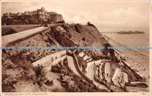 R399663 The Zig Zag West Cliff Bournemouth 17891 W H Smith