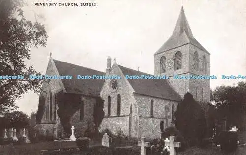 R401497 Sussex Pevensey Kirche Postkarte