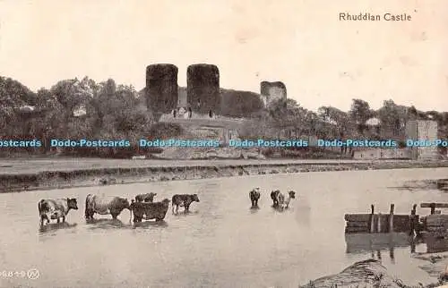 R401586 Rhuddlan Castle Valentines Serie