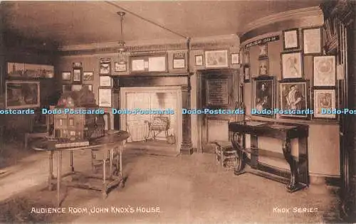 R401657 John Knox House Audience Room W J Hay Knox Serie