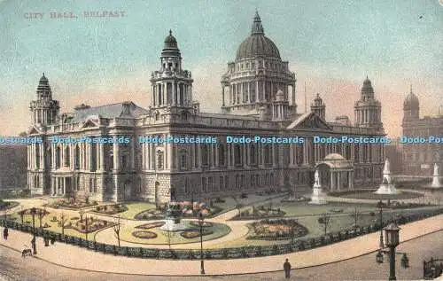 R397880 Rathaus Belfast 1910