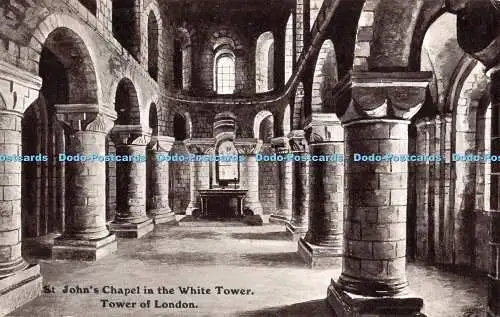 R401747 Tower of London St John Chapel im White Tower Gale and Polden