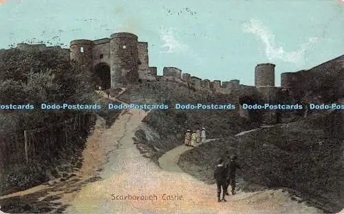 R397895 Scarborough Castle Fine Art Post Cards Shureys Publications 1910