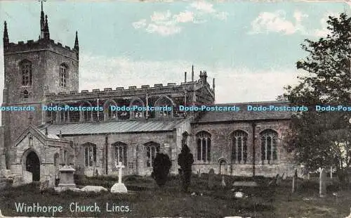 R399968 Winthorpe Church Lincs Kunst Postkarten Christliche Romane Verlag