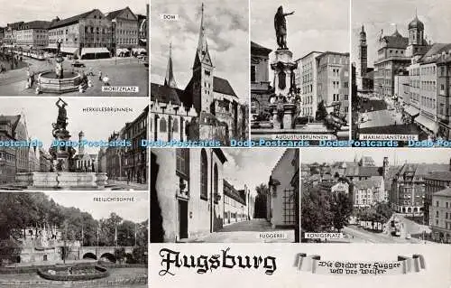 R403499 Augsburg Dom Moritzplatz Königsplatz Rolf Kellner Multi View