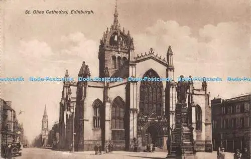 R401849 Edinburgh St Giles Cathedral Postkarte