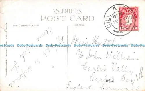 R401882 Killarney Meeting of the Waters Valentine Carbotone Series 1927