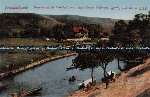 R403575 Constantinople Promenade de Vendredi aux eaux douces d Europe M J C 82