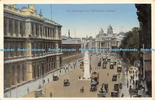 R398020 The Cenotaph and Whitehall London Post Card