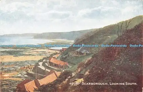 R400100 49057 Scarborough Looking South Celesque Serie Photochrom