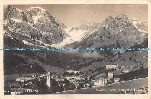 R398036 Engelberg 1019m gegen den Juchlipass Z 5585 Edition Photoglob 1925