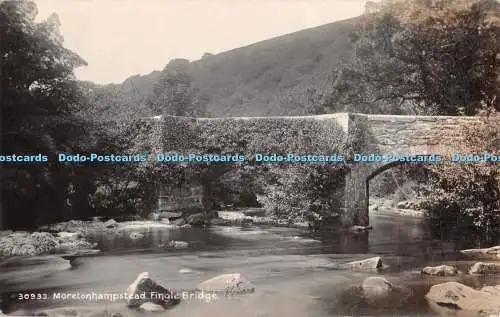 R403624 Moretonhampstead Single Bridge Photochrom RP