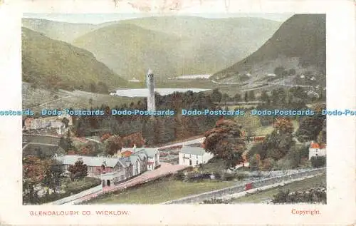 R402063 Glendalough Co Wicklow Postkarte