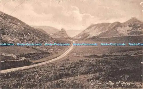 R400285 Lynton Valley of Rocks Friths Serie Nr. 33475 1909