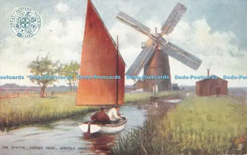 R405417 Norfolk Broads Horsey Mere The Staithe Tuck G E R Series