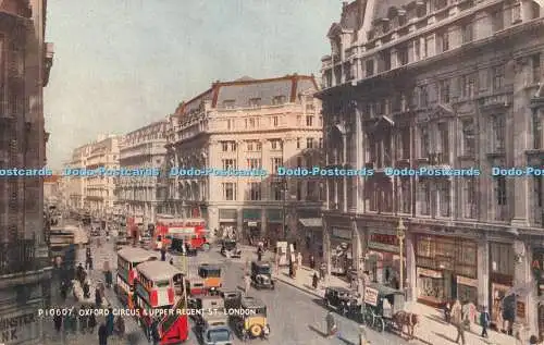 R398314 Oxford Circus and Upper Regent St London P 10607 J Salmon