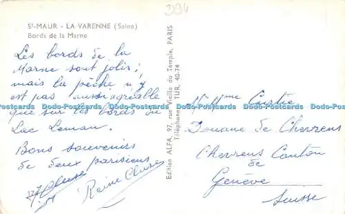 R405476 St Maur La Varenne Seine Bords de la Marne Alfa