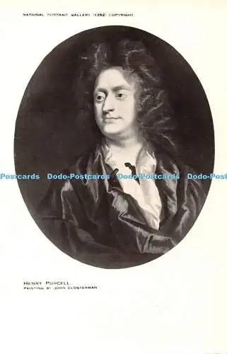 R405655 National Portrait Gallery Henry Purcell Gemälde von John Closterman B Ma