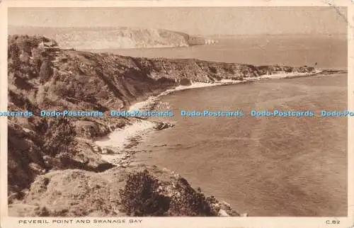 R398534 Peveril Point and Swanage Bay Ed J Burrow The Borough Series 1943