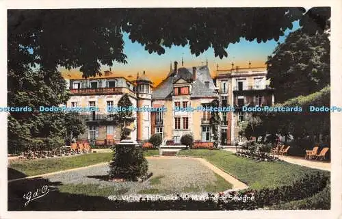 R400625 Vichy Le Pavillon de Madame de Sevigne Gd O
